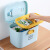 Vilsicijon dimension simple home medicine box multi function storage box medicine storage box plastic multi-layer storage box 6661 blue