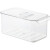 Chrysanthemum leaf Japan refrigeratorfresh box drain storage box fruit and vegetable food storage box L 1 Pack