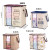 [buy 2 and get 1 free] largequiltstorage bag sorting bag clothing bag household quilt bag moving luggage bag large vertical Beige