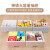 Nape love to enlarge thickdrawer type storage cabinet babychildren wardrobe simple cabinet storage cabinet five cabinets bedside cabinet five layers storage box 42 wide coral powder (strengthen toughness and not fragile) five layers