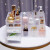 Star flower makeupstorage box desktop finishing plastic makeup box dresser skin care shelf northern Europe powder large