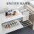 Wardrobe partition storage shelf partition shelf dormitory partition board cabinet partition partition without nails expansion four colors choose one color 50-80cm wide 42cm