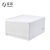 Jiabai double art free combination storage cabinet plastic drawer type storage box clothes sorting box baby wardrobe clothes toys storage box (large) 36 * 45 * 22cm