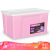 56 Lextra large pink plastic storage box packing box eco friendly storage box