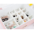 SOFIS jewelry box jewelry storage box jewelry storage box multi story Princess European style Korean simple earring storage box watch box hand jewelry box Gift Girl Necklace Pink 220 (L) / 160 (W) / 85 (H)