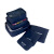 EDO travel storage bag, underwear, shoes, clothes, six sets of portable bags, necessary sub bags, travel luggage, storage bag, dark blue