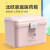 Vilsicijon dimensional Jane Nordic portable medicine box household multi-functional color small medicine box enterprise first aid box 6659 Pink