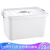 Vango Haina bright color hand-held storage box small plastic banner box household clothing sorting box storage box about 15L white