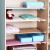 Wardrobe partition storage shelf partition shelf dormitory partition board cabinet partition partition without nails expansion four colors choose one color 50-80cm wide 42cm