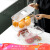 Chrysanthemum leaf Japan refrigeratorfresh box drain storage box fruit and vegetable food storage box L 1 Pack