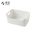 Jiabai thick anti falling Imitation Ceramic makeupstorage Bathroom Bath Basket large capacity hand-held Bath Basket storage basket plastic bath frame living room storage basket