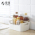 Jiabai thick anti falling Imitation Ceramic makeupstorage Bathroom Bath Basket large capacity hand-held Bath Basket storage basket plastic bath frame living room storage basket