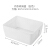 Vilsicijon dimensional simple underwear storage box domestic bra, underwear, socks storage box plastic with cover, sorting box 3 in white 2670