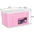 56 Lextra large pink plastic storage box packing box eco friendly storage box