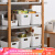 Bailu plastic storage basket toilet bathroom makeupstorage basket sorting box kitchen table top sundries snack storage box simple storage box wide [large