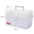 Jeko super large multi-functional storage boxplastic medicine box home medicine box first aid kit medicine storage box makeup box home medicine box white swb-5489