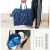 Thick quilt storage bag Oxford cloth waterproof extra large sorting bag clothes quilt bag bag of quilt woven bag clothes moving luggage super large moisture-proof clothes storage bag quilt bag midsummer sea fish super large 70 * 30 * 50cm [105L]