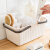 Xiangyou town Bath Basket portable Bath Basket Bathroom Storage toiletries plastic basket bath storage basket dormitory Beige