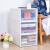 [30% off for 3 pieces] Bailu overlay storage cabinet drawer transparent underwear storage box clothing sorting cabinet baby Wardrobe Storage item thick medium single