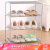 Green reed four layer shoe shelf shelf simple shoe cabinet shoe box storage shelf Nordic Green