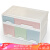 SHENGRI Shangpin makeupstorage box jewelry box desktop drawer type storage box office simple plastic storage box combination cabinet C