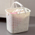 Lorenzo storage basket dirty clothes storage white rectangular dirty clothes basket