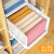 [20% off for four pieces] Wardrobe Storage Basket foldable drawer style clothes sorting rack box clothes storage box layered partition storage rack bedroom dormitory stall God appliance wardrobe storage frame height 44 * 34 * 25cm