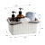 Xiangyou town Bath Basket portable Bath Basket Bathroom Storage toiletries plastic basket bath storage basket dormitory Beige