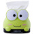 Grapefruit town storage box tissue box napkin roll paper tube desktop cute cartoon creative frog drawer green