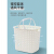 Lorenzo storage basket dirty clothes storage white rectangular dirty clothes basket