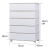 Iris eco friendly sealed thickstorage cabinet toy sundries storage box sorting cabinet clothes storage box pull out wardrobe Pearl White