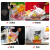 Jinghui Sichuang [thick no smell] vest bag extra large 36 * 55cm100 transparent smiling face shopping bags food packing bags take out plastic bags supermarket handbag vest bag