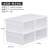 Alice iris eco friendly plastic shoebox storage box men's shoebox moisture-proof and dust-proof thick storage box stackable4 nsb-m340