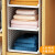 [20% off for four pieces] Wardrobe Storage Basket foldable drawer style clothes sorting rack box clothes storage box layered partition storage rack bedroom dormitory stall God appliance wardrobe storage frame height 44 * 34 * 25cm