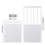 Jinghui Sichuang jh0656 retractable closet partition shelf cabinet layered storage shelf elegant white 42 * 50-80cm