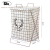 Edo folding laundry basket cotton linen laundry basket household laundry basket laundry basket