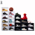 Goto shoe box basketball shoe storage box transparent magnet high bond oxidation resistant acrylic shoe box collection display shoe wall transparent one set two (D2)