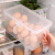 Japanese refrigeratorstorage box fruit fresh box large capacity 4.7L food freezing box kitchen fresh plastic storage box cabinet finishing box extra value 4 packs