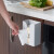 9.9 post free kitchen paste wall hanging toilet tissue box hanging rack non perforated drawer household living room creative storage box rack kitchen tissue box random color