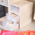 Baicao garden storage box drawer type storage cabinet multi functional wardrobe storage box sorting box shoe box 25.5 * 36.5 * 14.5cm 10l3