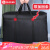 Biaz Oxford cloth moving bag [with reinforcing strip] thick73 * 49 * 28 (2 packs) large portable waterproof luggage quick clothing storage bag bag package bag zd-03 black