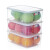 Japan imported refrigeratorfresh boxplastic sealed box food storage box storage box can be frozen in 3.0L packages