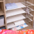 Jinghui Sichuang [load bearing does not slide] retractable wardrobe partition board white 24 * 75-120cm shelf cabinet layered storage shelf jh0654