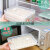 Refrigeratorfresh box two boxes and one cover of household egg storage box (48 grids)