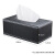 Shengni Shangpin European style lamb skin pattern tissue box drawer Restaurant Hotel paper drawer living room napkin box black