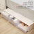 [large 3 Pack] BaiCaoYuan storage box drawer storage cabinet cabinet bedside cabinet wardrobe storage box sorting box 45 * 34 * 18.5cm 20l3 pack