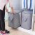 Quiltstorage bag sorting bag clothes packing bag quilt large bag household dust-proof clothes luggage bag moving artifact students' seasonal storage thick big Mac non woven bag gray horizontal version [buy 3 get 2] [buy 2 get 1]