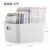 Storage box desktop plastic makeup storage box Toilet Bathroom Storage Basket sorting box Japanese simple storage box (large)