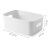 Houya haoya storage box storage basket storage box makeupstorage BASKET Kitchen sorting box dormitory storage artifact 2pcs