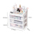 Houya haoya makeupstorage box transparent drawer storage cabinet dresser desktop makeup box skin care products shelf 1 piece, color random